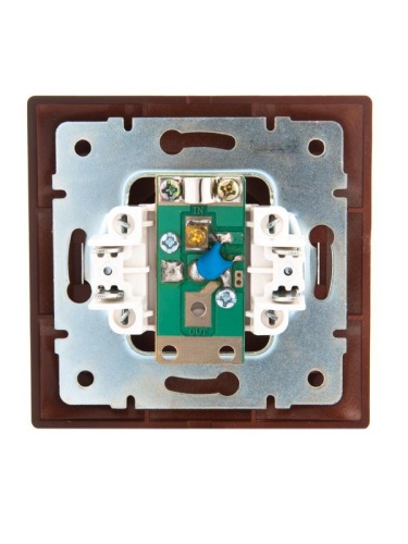 Мира Розетка ТВ оконечная вишня | код 701-0601-130 | LEZARD фото 4