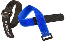 Стяжка-липучка с жесткой пряжкой, 290х20мм, зеленая, 10шт. | код NMC-CTV290-20-HB-GN-10 | NIKOMAX