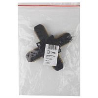 Коннектор для однофазного шинопровода Х-образный черный TR7-C 2W X BK м | код Б0032183 | ЭРА