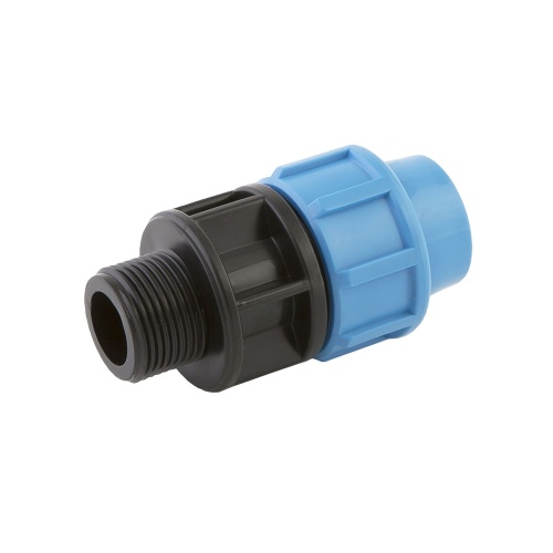 Муфта комбинированная 25х3/4' П для труб ПНД | код 9129 | Джилекс