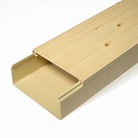 Кабель-канал сосна 2-й замок в п/э 100х40 мм (8 м/уп) Промрукав | код PR03.0191 | ПРОМРУКАВ