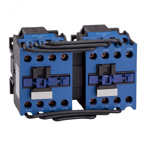 Контактор реверсивный ПМЛ-1561М-10А-380AC-УХЛ4-Б | код 229709 | КЭАЗ