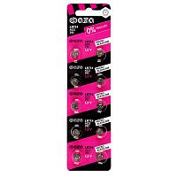 Элемент питания алкалиновый "таблетка" LR754/AG5 BL-10 (уп.10шт) | код 5002586 | ФАZА