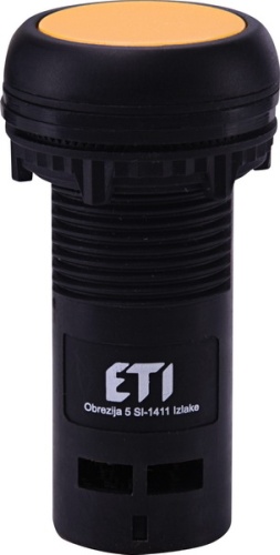 Кнопка монобл. утопл. ECF-01-Y (1NC, желтая) | код 004771462 | ETI Кнопка монобл. утопл. ECF-01-Y (1NC, желтая) | код 004771462 | ETI