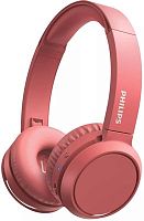 Гарнитура накладные Philips TAH4205RD/00 красный беспроводные bluetooth оголовье | код 1503802 | PHILIPS