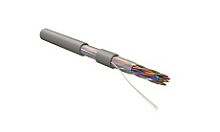 Hyperline UUTP10W-C5-S24-IN-LSZH-GY Кабель витая пара U/UTP, категория 5, 10 пар (24 AWG), одножильный (solid), LSZH нг(А)-HF, –20°C – +60°C, серый | код 445183 | Hyperline