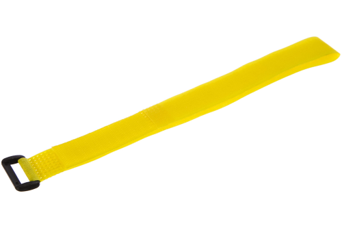 Стяжки велькро КСВ-П 25*450 (Жел) (Fortisflex) | код 75055 | КВТ