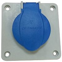 Розетка промышленная Schuko с рамкой | код CP6902 | CETINKAYA PANO