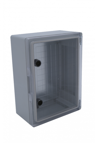Корпус щита распределительного влагозащищенного 500x700x245мм, навесной, пластик, прозрачная дверца | код CP5016Y | CETINKAYA PANO