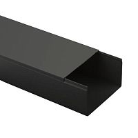 Кабель-канал KK-B-100-60 черный 100x60мм 8м | код Б0061528 | ЭРА