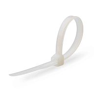 Стяжки нейлоновые КСС 3x250 (бел) (100шт) | код 89893 | Fortisflex
