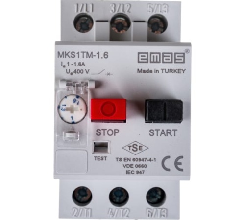 Автомат защиты двигателя MKS1TM-1 | код MKS1TM-1 | EMAS