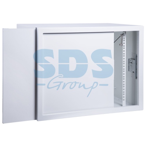 19 Настенный шкаф Rexant АНТИВАНДАЛЬНЫЙ пенал 6U 600?400?327мм,(ШxГxВ) RAL 7035 | код 04-2250 | REXANT