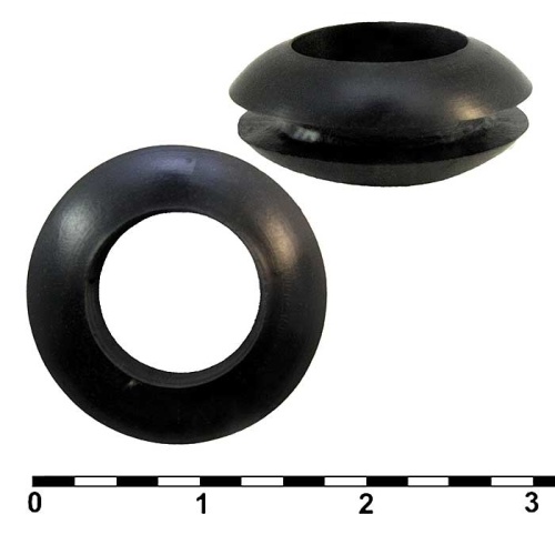 Втулка проходная RUICHI 10х16х12х7.5х2, резина EPDM | код 81224 | Ruichi