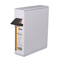 Термоусаживаемая трубка T-BOX 12/6 черный (10м) (КВТ) | код 65620 | КВТ