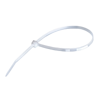 Стяжка нейлоновая 3,6х200мм белая (100pcs) | код 06-1023 | SUPRLAN