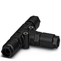 Т-распределитель QPD T 2PE1,5 3X8-13 BK | код 1414714 | PHOENIX CONTACT