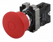 Кнопка XB2-BS542 Грибок аварийная с фиксацией поворотная красный (ANDELI) | код ADL10-043 | ANDELI