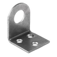 Накладка для замка 40х90 цинк гнутая ЧЕТЫРЕ СЕЗОНА | код 79-1010 | ЧЕТЫРЕ СЕЗОНА