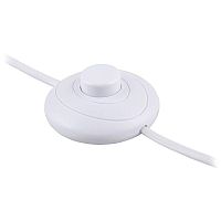 Шнур сетевой (с ножным выключателем) бел. DM106 FERON 29844