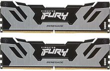 Память DDR5 2x32GB 6400MHz Kingston KF564C32RSK2-64 Fury Renegade Silver XMP RTL Gaming PC5-51200 CL32 DIMM 288-pin 1.4В kit dual rank с радиатором Ret | код 2002509 | Kingston