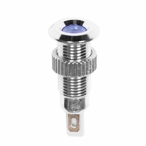 Индикатор металл d8 220В подсв/синяя LED REXANT | код 36-4721 | REXANT Индикатор металл d8 220В подсв/синяя LED REXANT | код 36-4721 | REXANT
