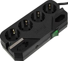 Сетевой фильтр Most СRG 2м (6 розеток) черный (коробка) | код 633401 | MOST