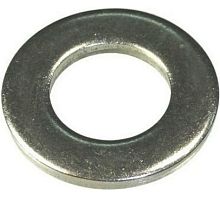 Шайба DIN 125 М4 покрытие цинк | код DIN125M4 | Крепдил