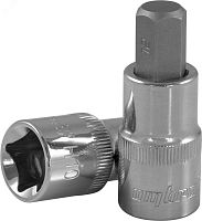 Насадка торцевая 1/2''DR с вставкой-битой шестигранной, Н8 | код 120208 | Ombra