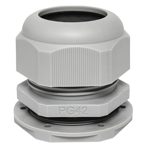 Сальник PG42 IP54 (1 шт) d отв. 53 мм / d провод. 32-38 мм EKF PROxima | код plc-pg-42-1-r | EKF