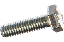 Болт DIN933 М6х20 класс прочности 5.8 покрытие цинк 100 шт | код 3573249-100 | ЭТМ-Крепеж