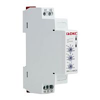 Реле контроля напряжения однофазное, тип DRV, конфигурация контакта 1CO, 24-48В AC/DC | код DRV-C-1-48ACDC | DKC