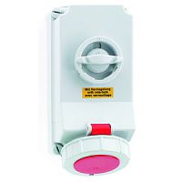 Розетка с блокировкой 16A 4p 400V 6h IP67 225x118 mm 16040 | код 16040 | Bals