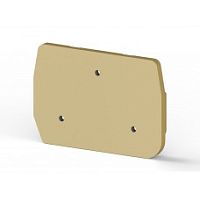 446 590, Концевой сегмент на миниклеммники PYKM2,5, (бежевый), NPP2 PYKM | код 0.0.0.4.46590 | KLEMSAN