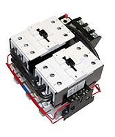 Пускатель электромагнитный ПМ12-063601 УХЛ4 В, 220В/50Гц, 4з+4р, 63А, реверсивный, с реле РТТ-231 53,5-63,0А, IP00 (ЭТ) | код ET000151 | Электротехник