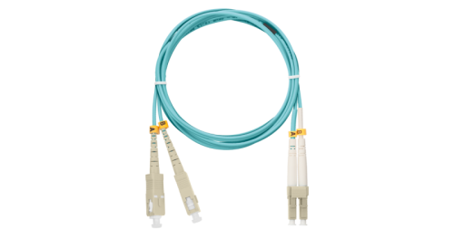 Шнур NIKOMAX волоконно-оптический, переходной, многомодовый 50/125мкм, стандарта ОМ3, SC/UPC-LC/UPC, двойной, LSZH нг(A)-HFLTx, 2мм, аква, 2м | код NMF-PC2M3C2-SCU-LCU-002 | NIKOMAX Шнур NIKOMAX волоконно-оптический, переходной, многомодовый 50/125мкм, стандарта ОМ3, SC/UPC-LC/UPC, двойной, LSZH нг(A)-HFLTx, 2мм, аква, 2м | код NMF-PC2M3C2-SCU-LCU-002 | NIKOMAX