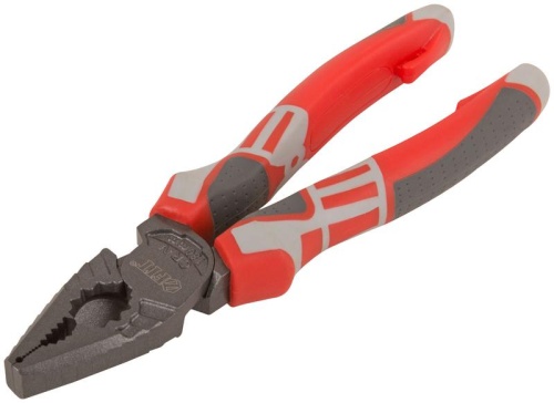 Плоскогубцы комбинированные ''Эталон'', CrV сталь, ребра жесткости на губках, тефлоновое покрытие, 3К прорезиненные ручки 180 мм | код 50694 | FIT фото 2 Плоскогубцы комбинированные ''Эталон'', CrV сталь, ребра жесткости на губках, тефлоновое покрытие, 3К прорезиненные ручки 180 мм | код 50694 | FIT фото 2