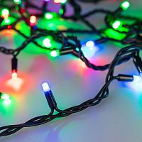 Гирлянда светодиодная декоративная ARD-STRING-PRO-10000-BLACK-100LED-LIVE RGB-DMX (24V, 10W) (ARDCL, IP65) | код 31750 | Arlight