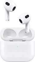 Гарнитура вкладыши Apple AirPods 3 A2565/A2564/A2566 MagSafe белый беспроводные bluetooth в ушной раковине (MME73AM/A) | код 1872187 | APPLE