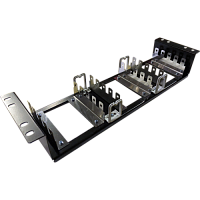 Рама монтажная 19, 15 плинтов, горизонтальная | код TWT-RM10-15P-H | TWT