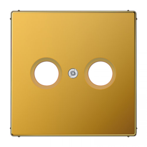 Накладка для телевизионной TV розетки золото | код С1А1-005 | GUSI ELECTRIC Накладка для телевизионной TV розетки золото | код С1А1-005 | GUSI ELECTRIC