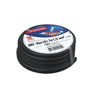 Кабель силовой медный ВВГ-Пнг(А) 3x1,5 мм кв, длина 10 метров, ГОСТ 31996-2012, ТУ 16-705.499-2010 REXANT | код 01-8215-10 | REXANT