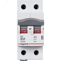 RX3 Выключатель-разъединитель 80А 2П | код. 419409 | Legrand