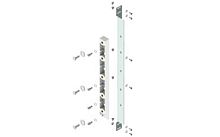 Кронштейн с держателем горизонт. шин с шагом 100/185мм LG-T-B185-H P3 (до 3Р) | код 001341850 | ETI