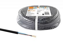 Провод ПВСмб 2х0.75 (бухта 10м) черный Народный ТРТС | код SQ0118-0617 | РЭМЗ ТМ