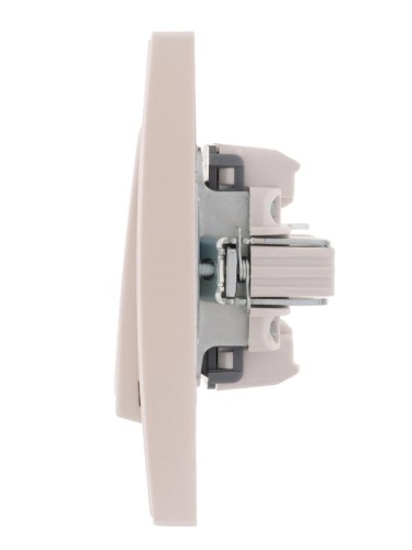 Выключатель RAIN двойной жемчужно-белый перламутр | код 703-3030-101 | LEZARD фото 3