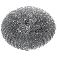 Губка (мочалка) для посуды металлическая LAIMA, БОЛЬШАЯ (XXL), сетчатая, 100 г | код 603106 | LAIMA