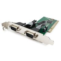 Контроллер COM Gembird SPC-1, в PCI, порты: 2 внешн. COM (RS232) (MOSCHIP MCS9865) | код SPC-1 | Gembird