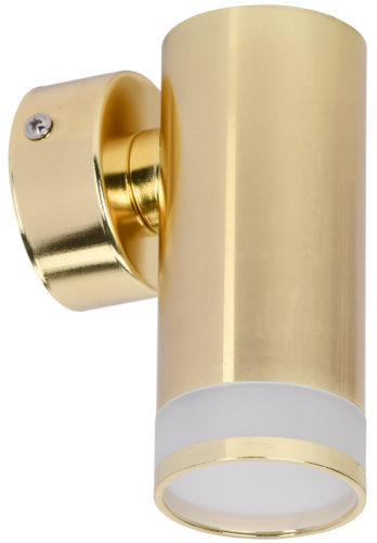 Светильник 4008 настенный GU10 золото IEK | код LT-UBB0-4008-GU10-1-K22 | IEK