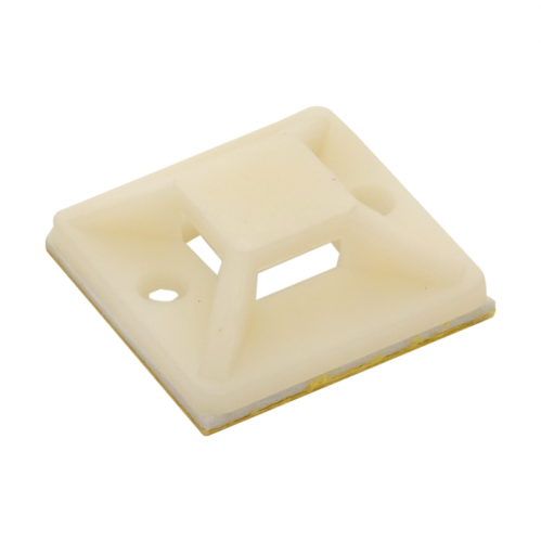 Площадка самоклеящаяся без клеевой основы (20х20мм.) белая (100шт.) EKF PROxima | код plc-20x20-z | EKF